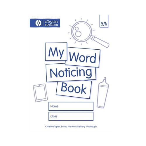 My Word Noticing Book Year 5/6 - Only 1 Remaining
